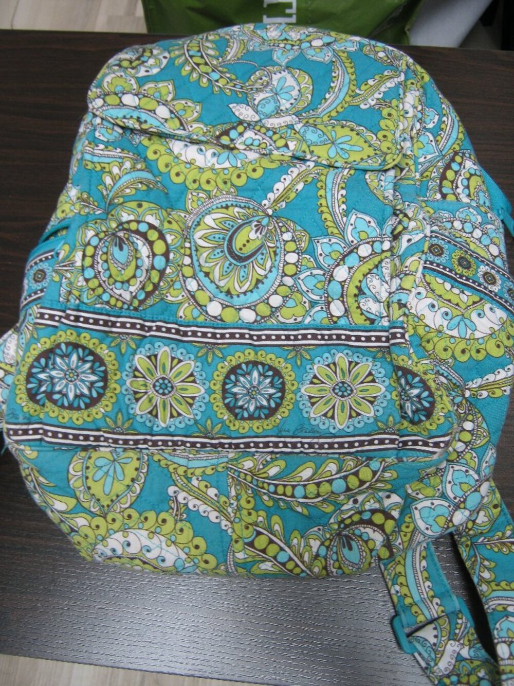 Vera Bradley Campus Backpack in Alpine Check